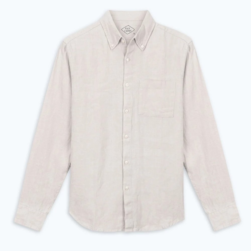 Alex Crane Playa Shirt / Bone Medium